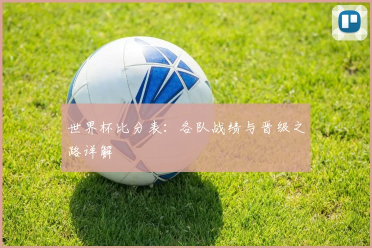 世界杯比分表：各队战绩与晋级之路详解